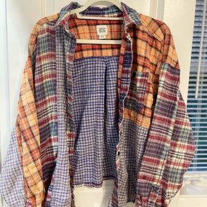 Urban outfitters oversized flannel